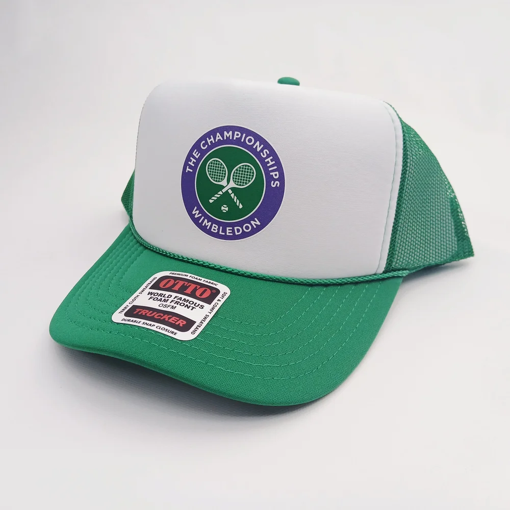 OTTO Green and White Wimbledon Championships Trucker Hat